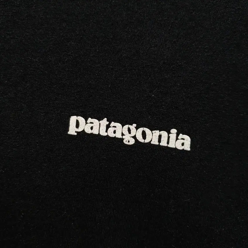 [BUNJANG] Patagonia Black Short Sleeve T-shirt (M) / 파타고니아 블랙 반팔 티셔츠 M