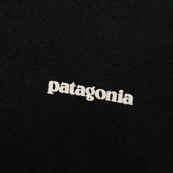[BUNJANG] Patagonia Black Short Sleeve T-shirt (M) / 파타고니아 블랙 반팔 티셔츠 M