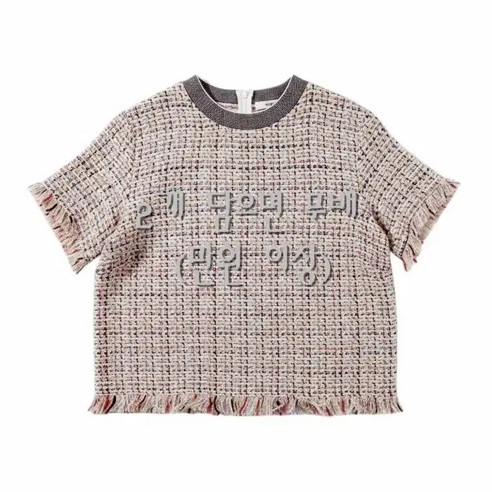 [BUNJANG] Zara Wool Tweed Blouse IV / 여성M / 자라 모직 트위드 블라우스IV 33-32