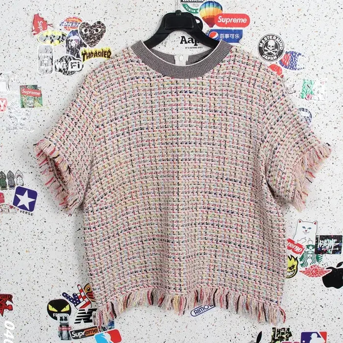 [BUNJANG] Zara Wool Tweed Blouse IV / 여성M / 자라 모직 트위드 블라우스IV 33-32