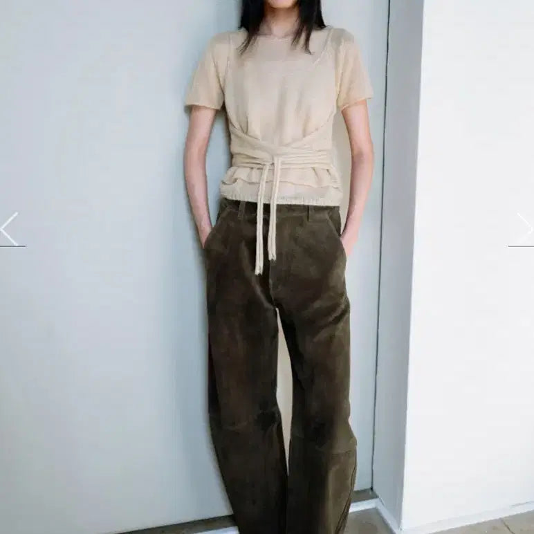 [BUNJANG] Monoha Mohair Knit &amp; Sleeveless Set / 모노하 모헤어 니트&amp;슬리브리스