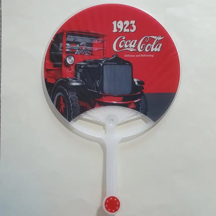 [BUNJANG] Coca-Cola Fan Set / .2종일괄 코카콜라 부채