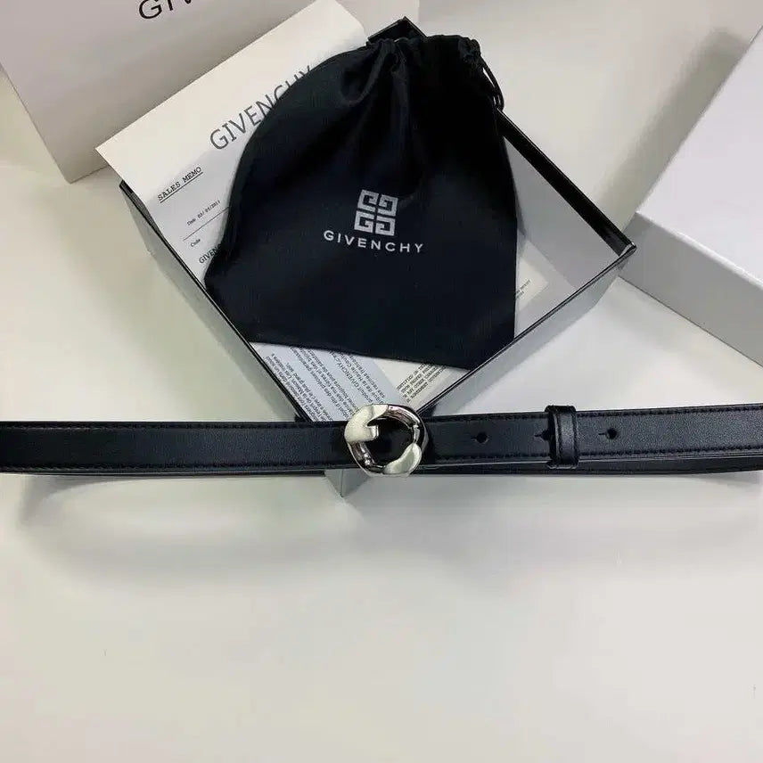 [BUNJANG] Givenchy Leather Belt / 지방시 벨트