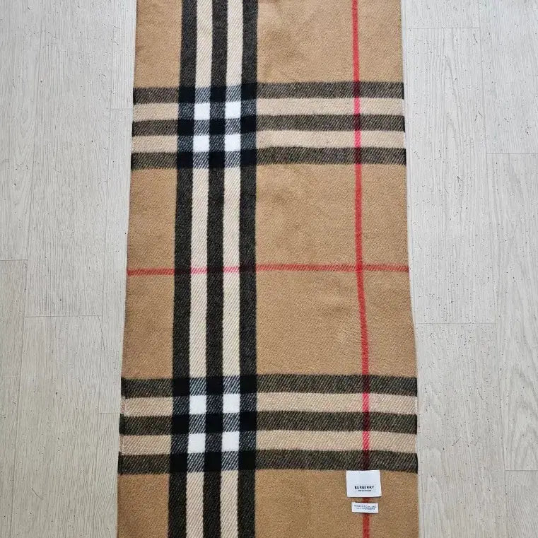 [BUNJANG] Burberry Cashmere Scarf 190x35 / 버버리 캐시미어  머플러  190*35