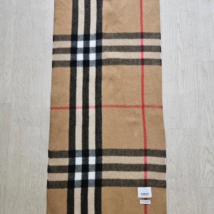 [BUNJANG] Burberry Cashmere Scarf 190x35 / 버버리 캐시미어  머플러  190*35
