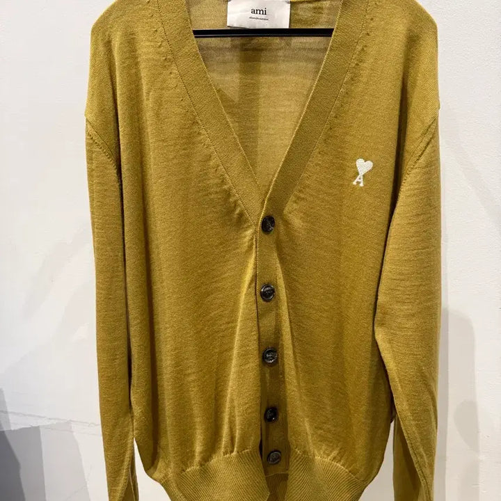 [BUNJANG] Army Cardigan Mustard / 아미 가디언