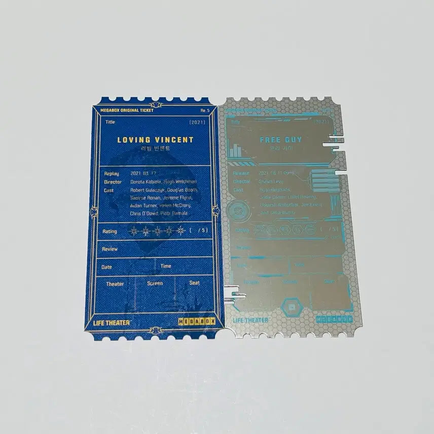 [SOLD OUT] 메가박스 오리지널티켓 오티 영화 러빙빈센트 프리가이