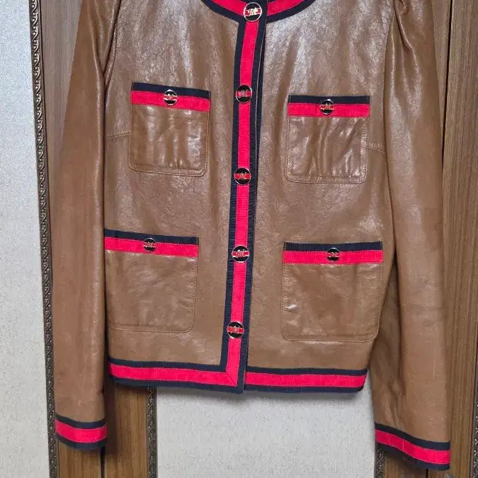 [BUNJANG] MOJO.S.FINE Lambskin Leather Jacket Size 66 / 모조에스핀 양가죽 자켓 66사이즈