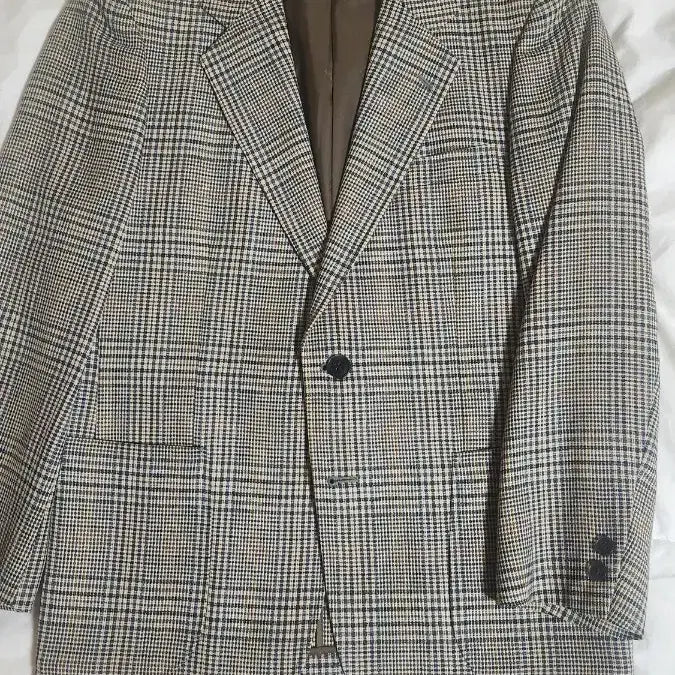 [BUNJANG] Daks Checkered Jacket / 닥스 체크무늬 자켓