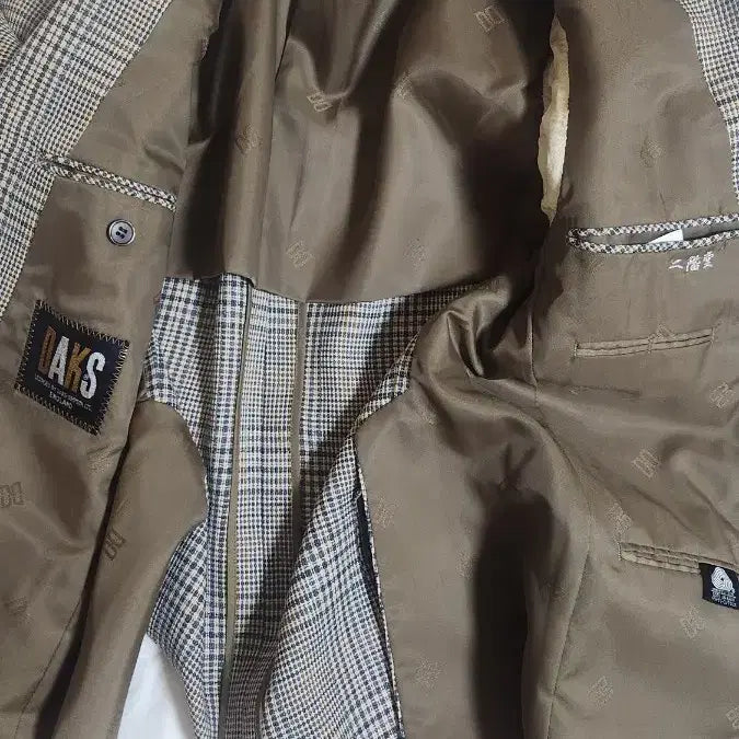 [BUNJANG] Daks Checkered Jacket / 닥스 체크무늬 자켓