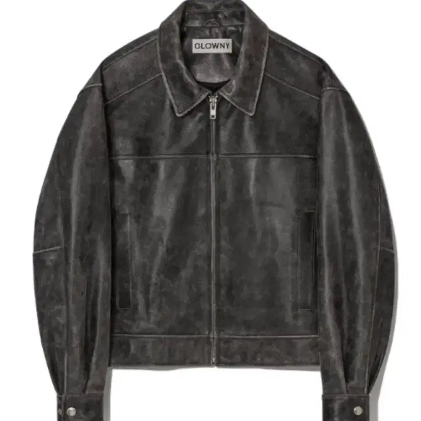 [BUNJANG] GLOWNY Fade Leather Jacket / GLOWNY 페이드 레더자켓