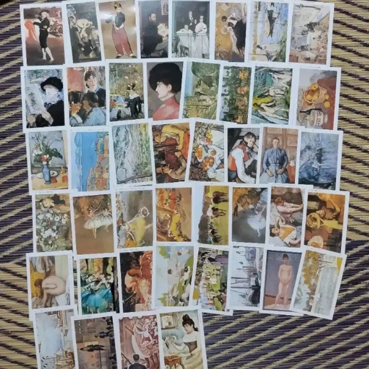 [BUNJANG] Japanese Western Painter Photocard Set / 일본 서양화가 포토카드 마네 세잔느 드가 쇠라