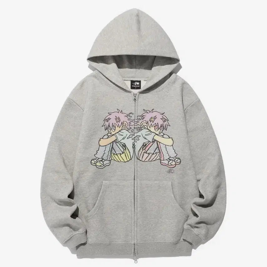 [BUNJANG] Nice Ghost Club NGC Boy Hoodie Zip Up / 나이스고스트클럽 후드집업 NGC BOY HOODIE ZIP UP