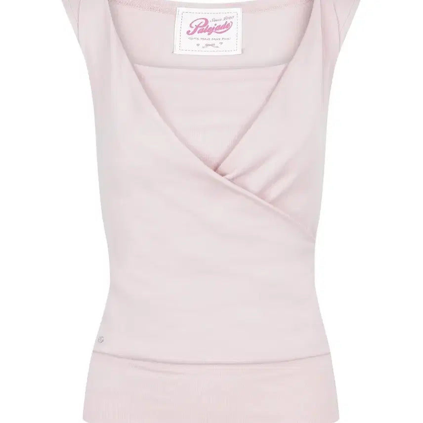 [SOLD OUT] 페일제이드 basic drape sleeveless pink