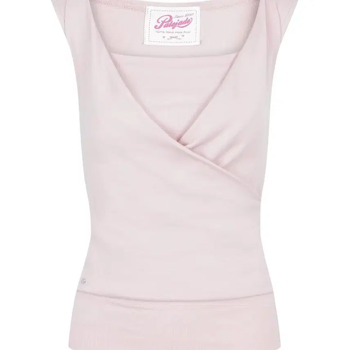 [SOLD OUT] 페일제이드 basic drape sleeveless pink