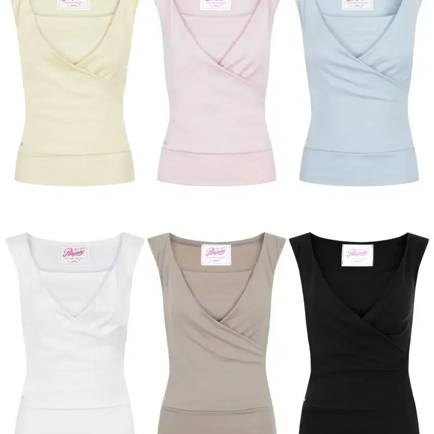 [SOLD OUT] 페일제이드 basic drape sleeveless pink