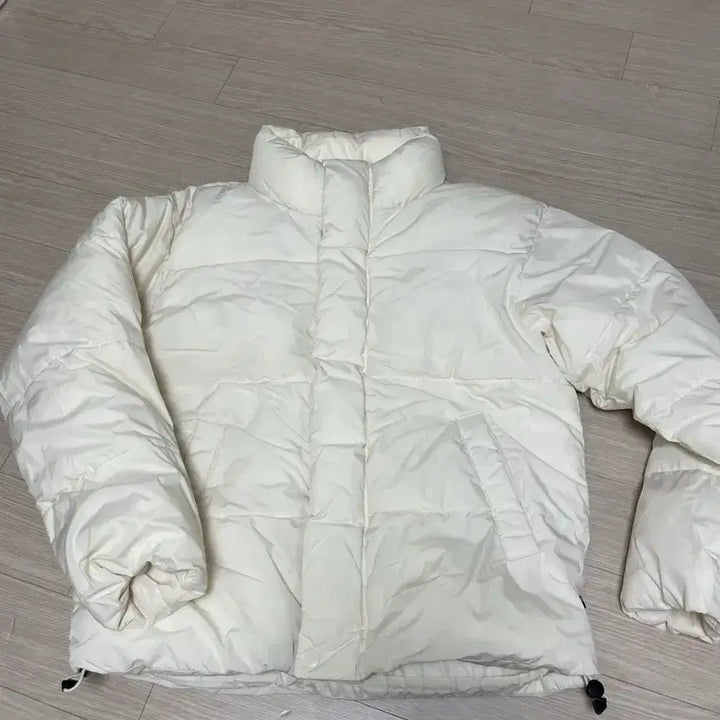 [BUNJANG] Spao Cream Short Padded Jacket / 스파오 패딩 크림
