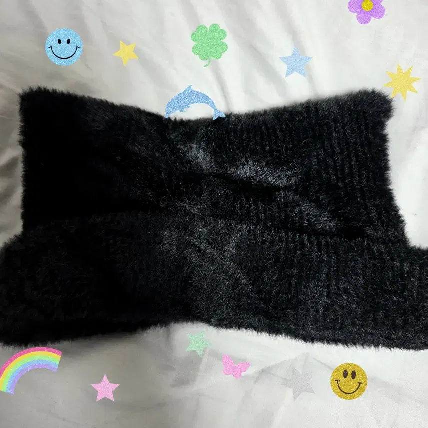 [BUNJANG] Cat Ear Beanie Black Y2K Hip / 고양이 블랙 캣비니 유행 템 y2k 힙한 비니