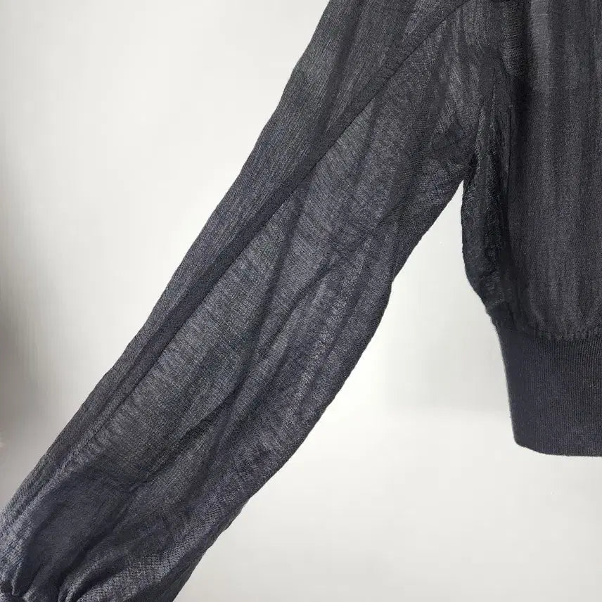 [SOLD OUT] 메종드메이어 텐셀 여름 블루종 여성 점퍼