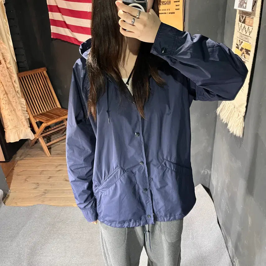 [BUNJANG] SASSAFRAS Jacket (M) - Navy / SASSAFRAS 자켓(M)