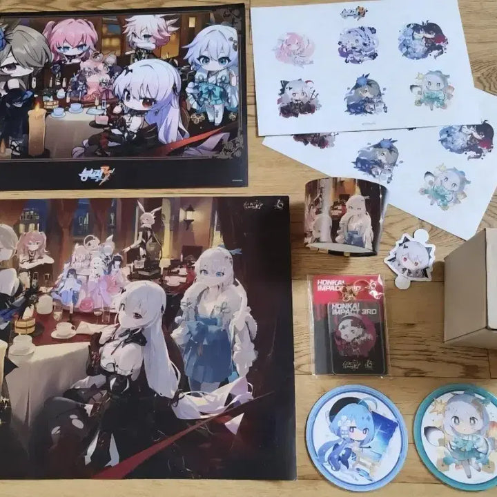 [BUNJANG] Honkai Impact 3rd 6th Anniversary Collection Bundle / 붕괴3rd 6주년 콜캎 굿즈 일괄 팝니다
