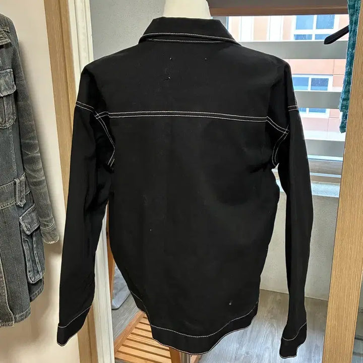 [BUNJANG] Black Stitch Jacket / 블랙 스티치 자켓