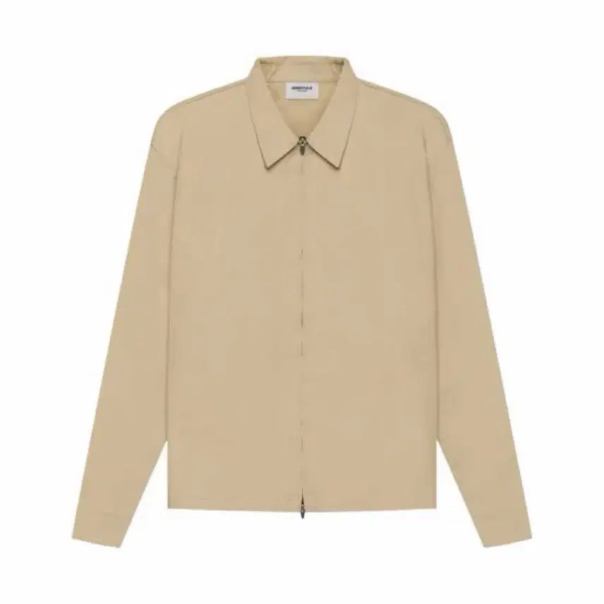 [BUNJANG] Fear of God Essentials Twill Jacket - Khaki / 피어오브갓 에센셜 트윌 자켓 카키 - 21SS