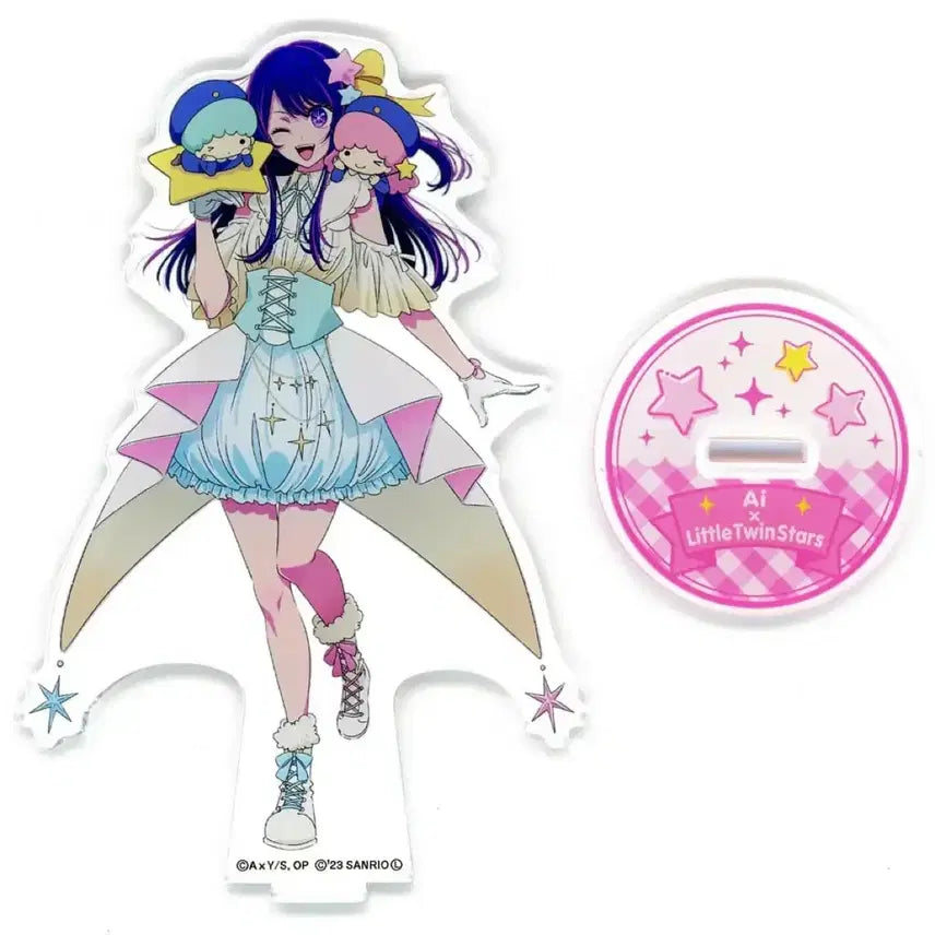 [BUNJANG] Oshi no Ko Ai Sanrio Acrylic Stand / 최애의 아이 아이 산리오 콜라보 아크릴 스탠드