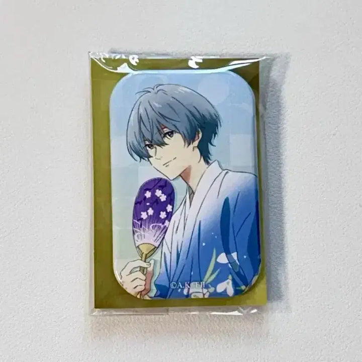 [SOLD OUT] 츠루네 니카이도 스퀘어 캔뱃지