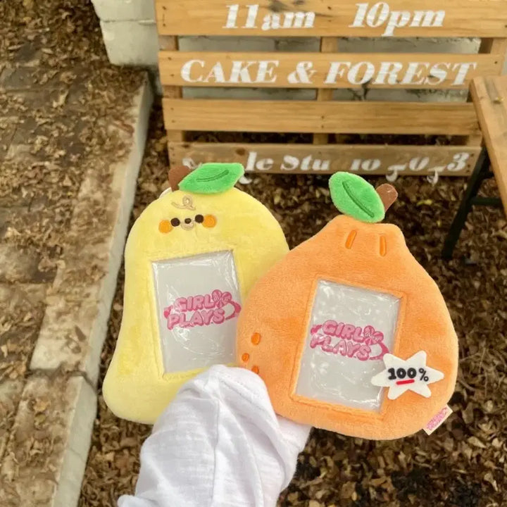 [SOLD OUT] 귤 키링 포토프레임 포카케이스