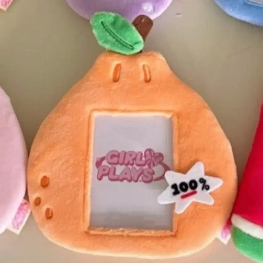 [SOLD OUT] 귤 키링 포토프레임 포카케이스
