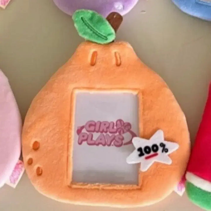 [SOLD OUT] 귤 키링 포토프레임 포카케이스