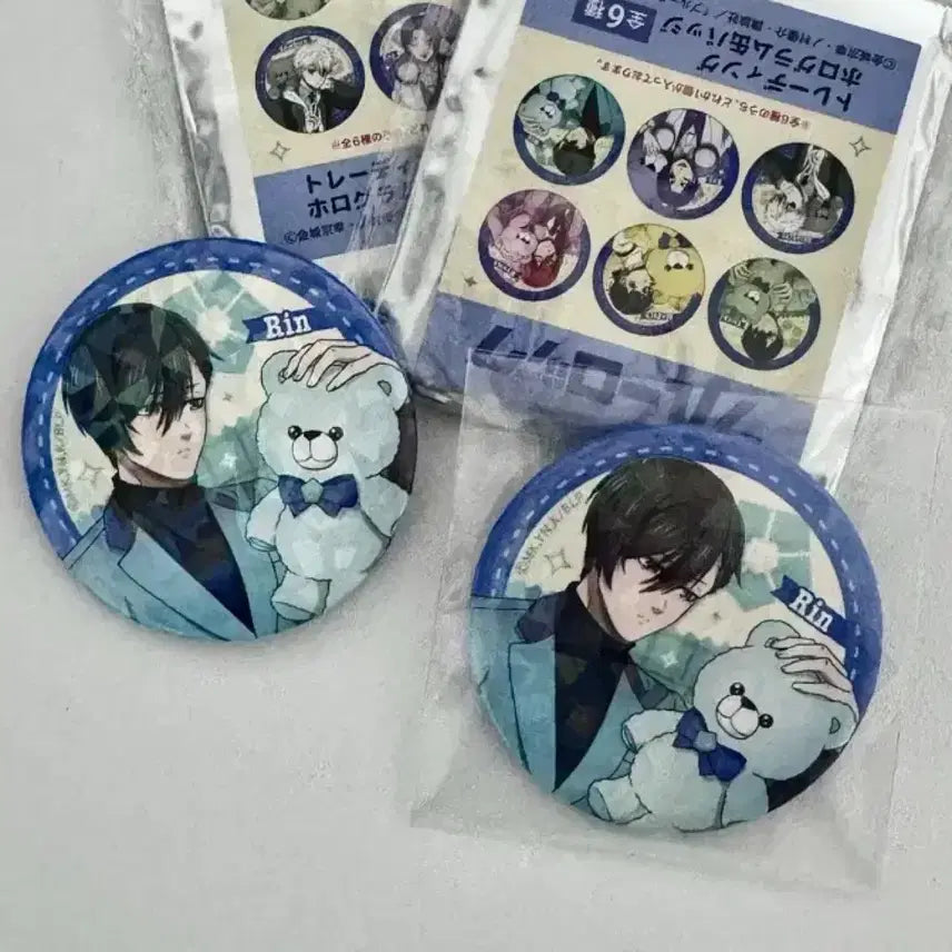 [BUNJANG] Blue Lock Rin Badge Bundle / 블루록 린 뱃지*2 판매