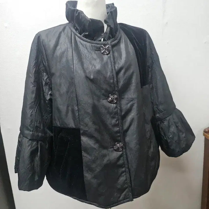[BUNJANG] Paola Quilted Color Block Jacket / 파올라 누빔 배색 자켓  free