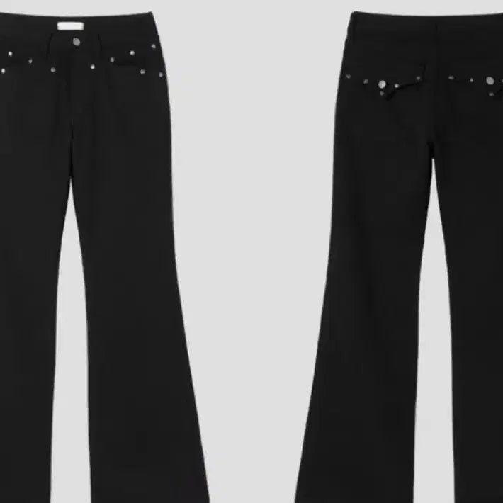 [BUNJANG] Y2K Vintage Black Bootcut Denim Pants / 로우라이즈 블랙 부츠컷 기본 데님 팬츠 빈티지 y2k
