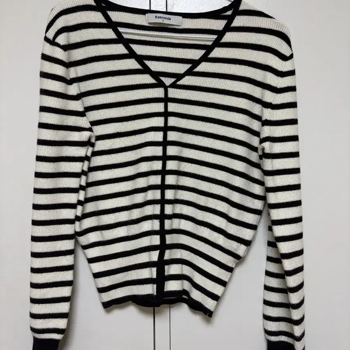 [BUNJANG] 8seconds Striped Knit Sweater / 에잇세컨즈 스트라이프 니트