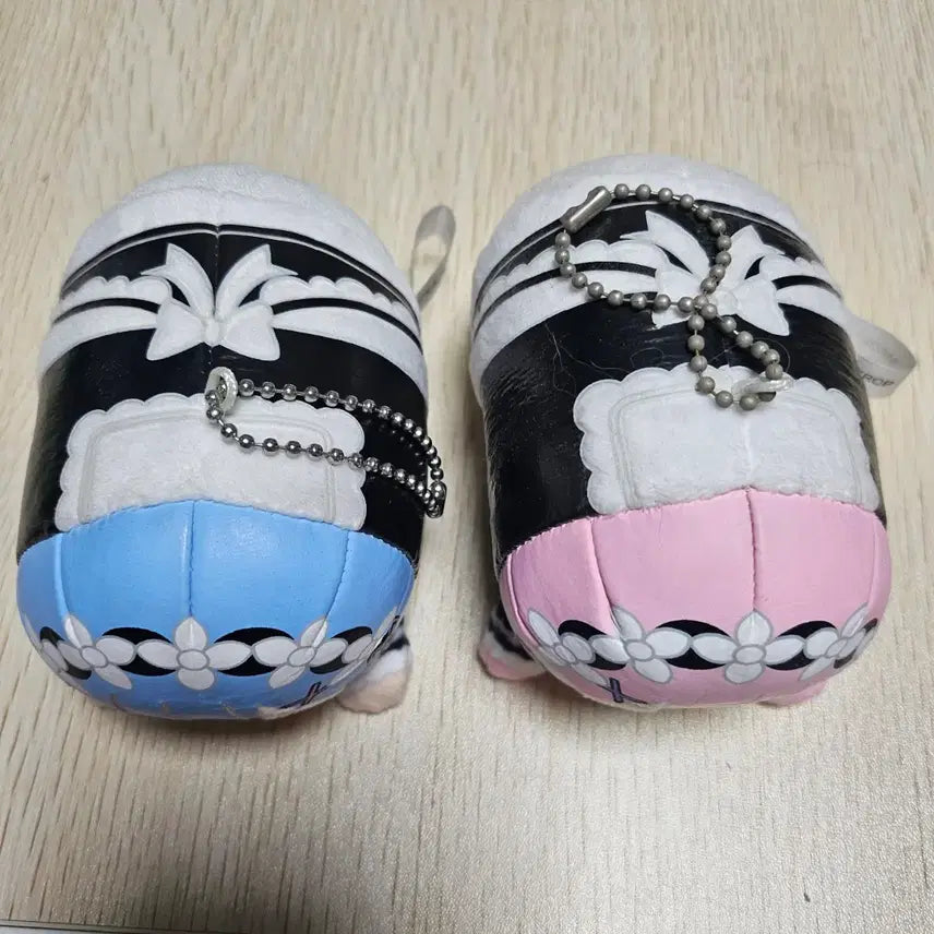 [BUNJANG] Re:Zero Rem &amp; Ram Mochi Kororing Bundle Set / 리제로 렘&amp;람 모찌코로링 일괄