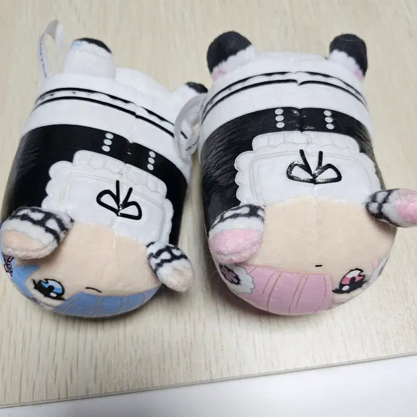 [BUNJANG] Re:Zero Rem &amp; Ram Mochi Kororing Bundle Set / 리제로 렘&amp;람 모찌코로링 일괄