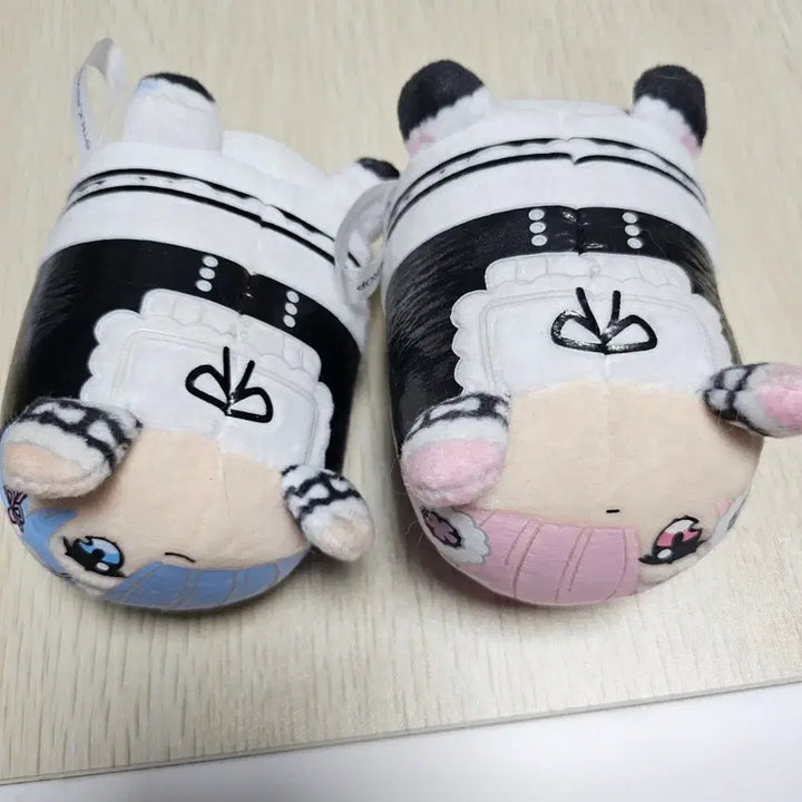 [BUNJANG] Re:Zero Rem &amp; Ram Mochi Kororing Bundle Set / 리제로 렘&amp;람 모찌코로링 일괄