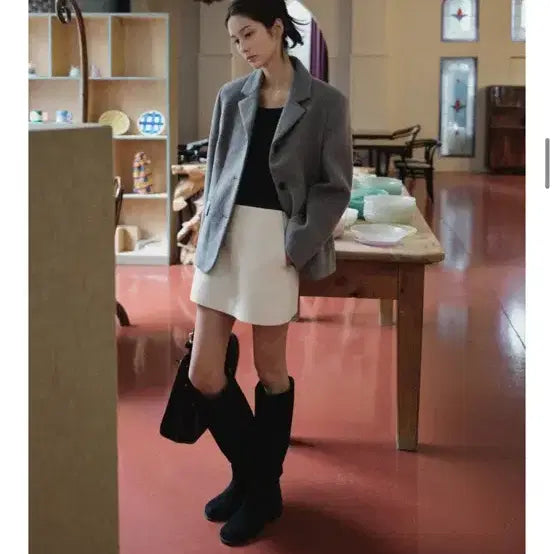 [BUNJANG] For Your Eyes Only Milan Classic Wool Jacket M / 포유어아이즈온리 포유온 밀란 클래식 울 자켓 M
