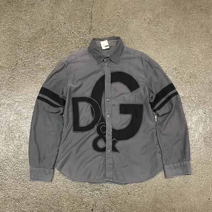 [BUNJANG] 00s D&amp;G 빅로고 아카이브 셔츠 (100-105) / 00s D&amp;G 빅로고 아카이브 셔츠 (100-105)
