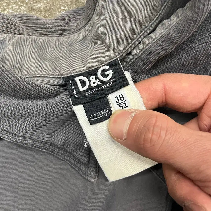 [BUNJANG] 00s D&amp;G 빅로고 아카이브 셔츠 (100-105) / 00s D&amp;G 빅로고 아카이브 셔츠 (100-105)
