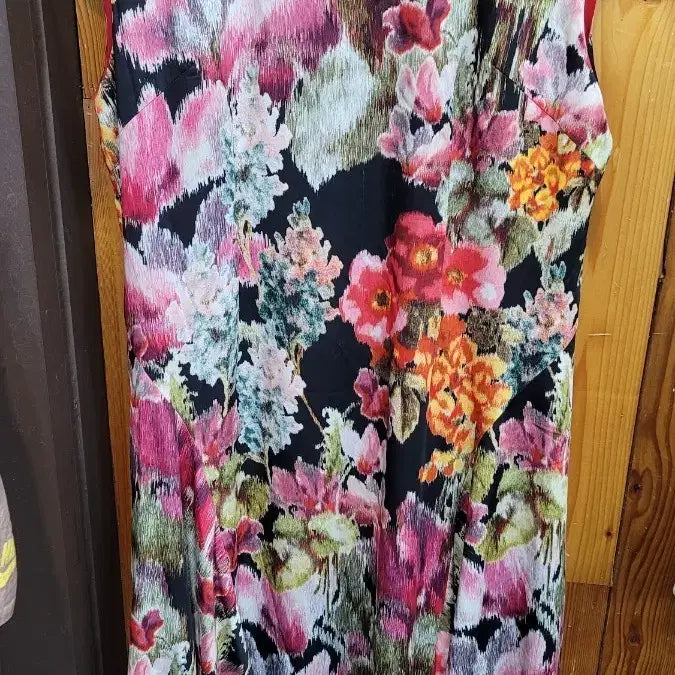 [BUNJANG] JeonghunJong Sleeveless Floral Long Dress / 정훈종 여성 민소매 롱 원피스