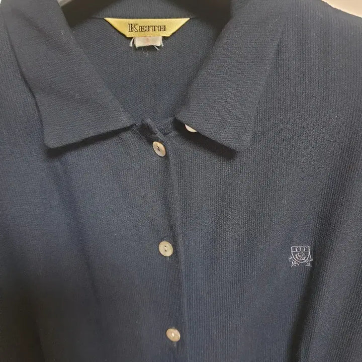[SOLD OUT] KEITH 네이비  셔츠 원피스