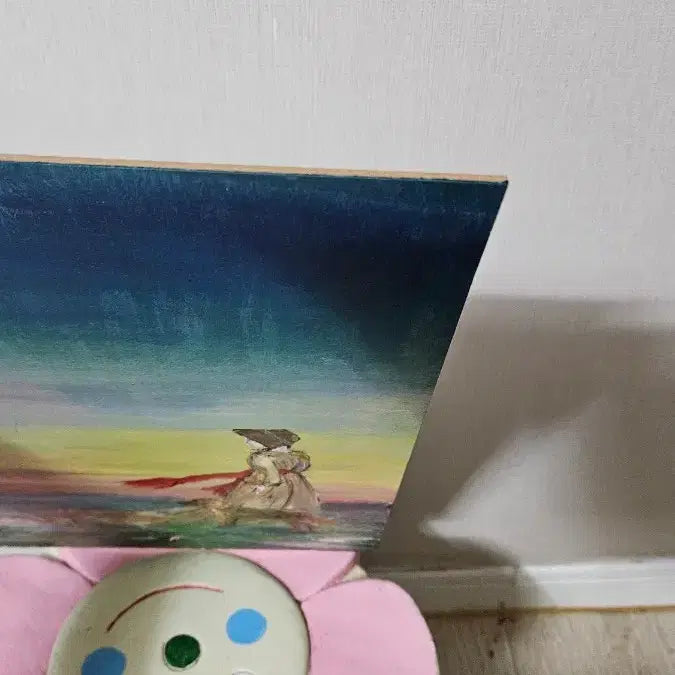 [BUNJANG] Hand-Painted Acrylic Painting on Wood Panel / 손그림 아크릴화