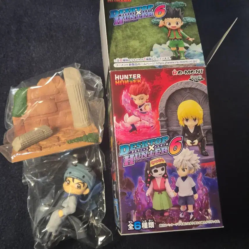 [BUNJANG] Hunter x Hunter Ging Freecss Desktop Figure / 헌터헌터 데스크탑 6탄 진 프릭스 미개봉 데스큐 피규어
