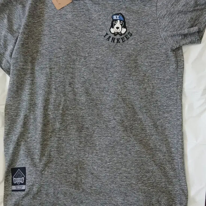 [BUNJANG] MLB NY Yankees Dog Short-Sleeve T-Shirt / 엠엘비 NY 양키스 강아지 반팔 티셔츠