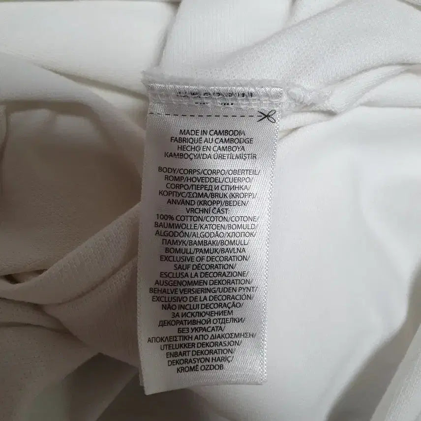 [BUNJANG] Polo Ralph Lauren White Custom Slim Fit Polo Shirt / (95) 폴로 랄프로렌 화이트 커스텀슬림핏 카라티셔츠