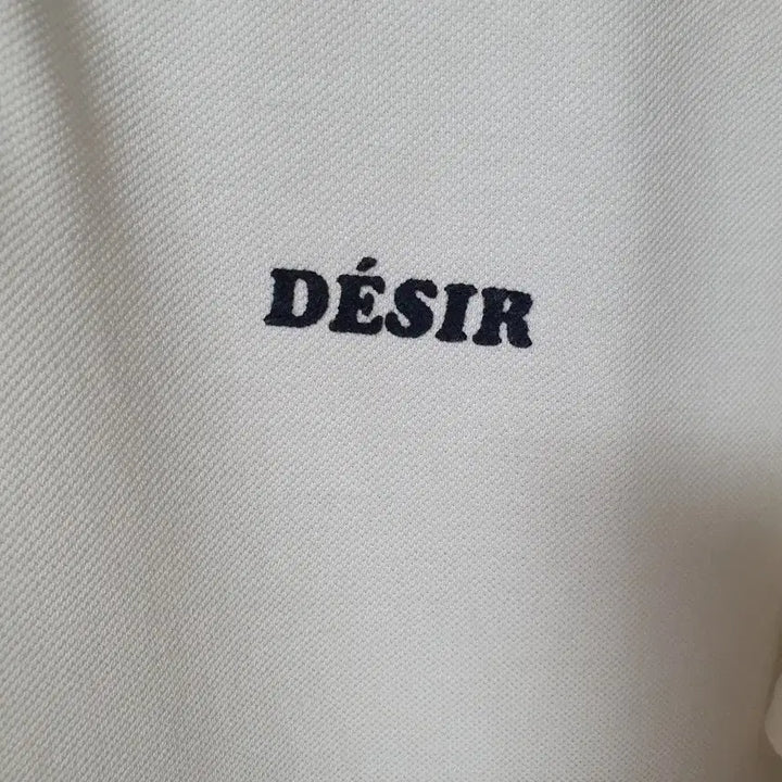[BUNJANG] Sandro Homme Logo White Polo Shirt (Size 95) / (95) 산드로옴므 로고 화이트 카라티셔츠