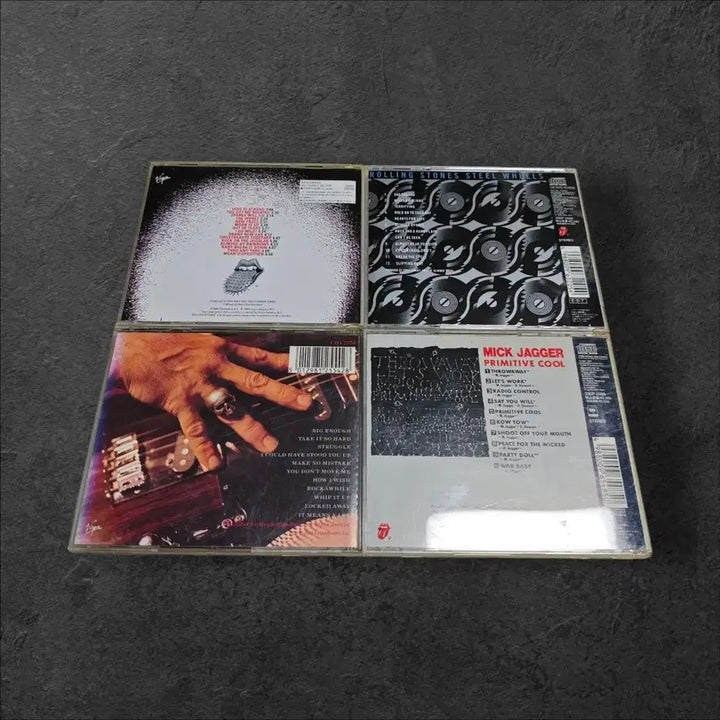 [BUNJANG] Rolling Stones &amp; Solo Albums Bundle Set / 롤링 스톤즈 &amp; 솔로 CD 4장 일괄 Rolling Stones